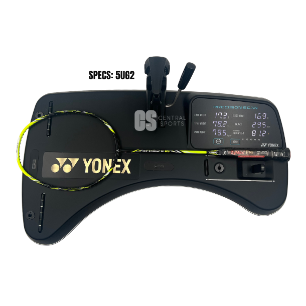 Ashaway Vex Striker 800 SL 5U Badminton Racket - Black/Yellow