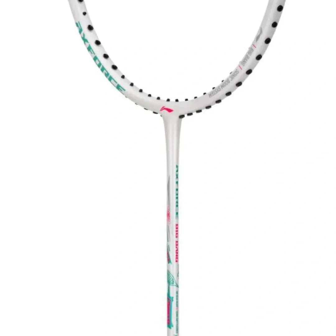 Li-Ning Axforce Big Bang Badminton Racket – White