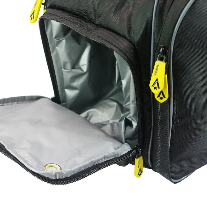Karakal Pro Tour Elite 2.0 racket bag (Black/Yellow)
