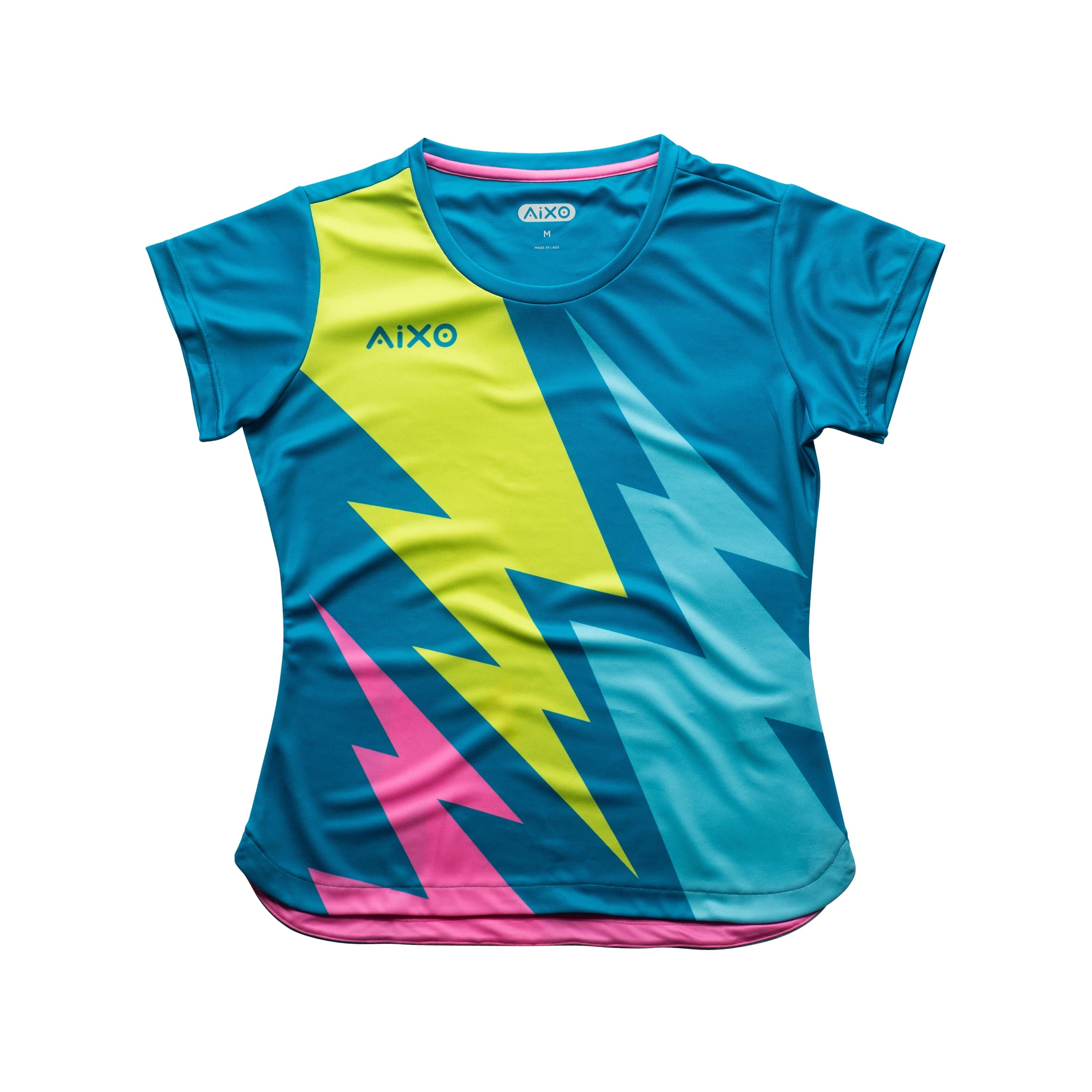 Aixo Bolt T-Shirt Womens (Teal) TEAL T Shirt Aixo