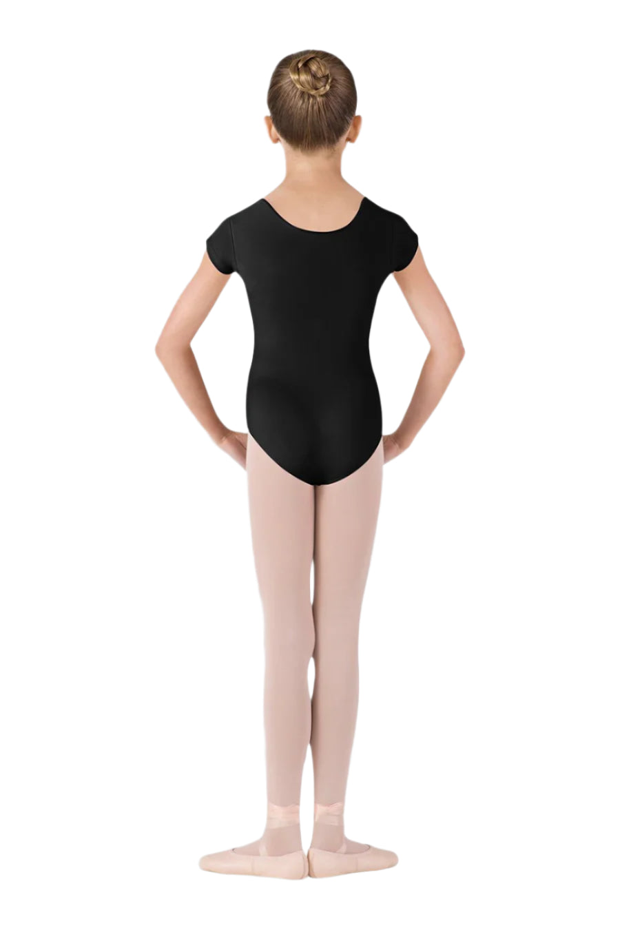 Bloch Dujour Cap Sleeve Leotard Junior - Black