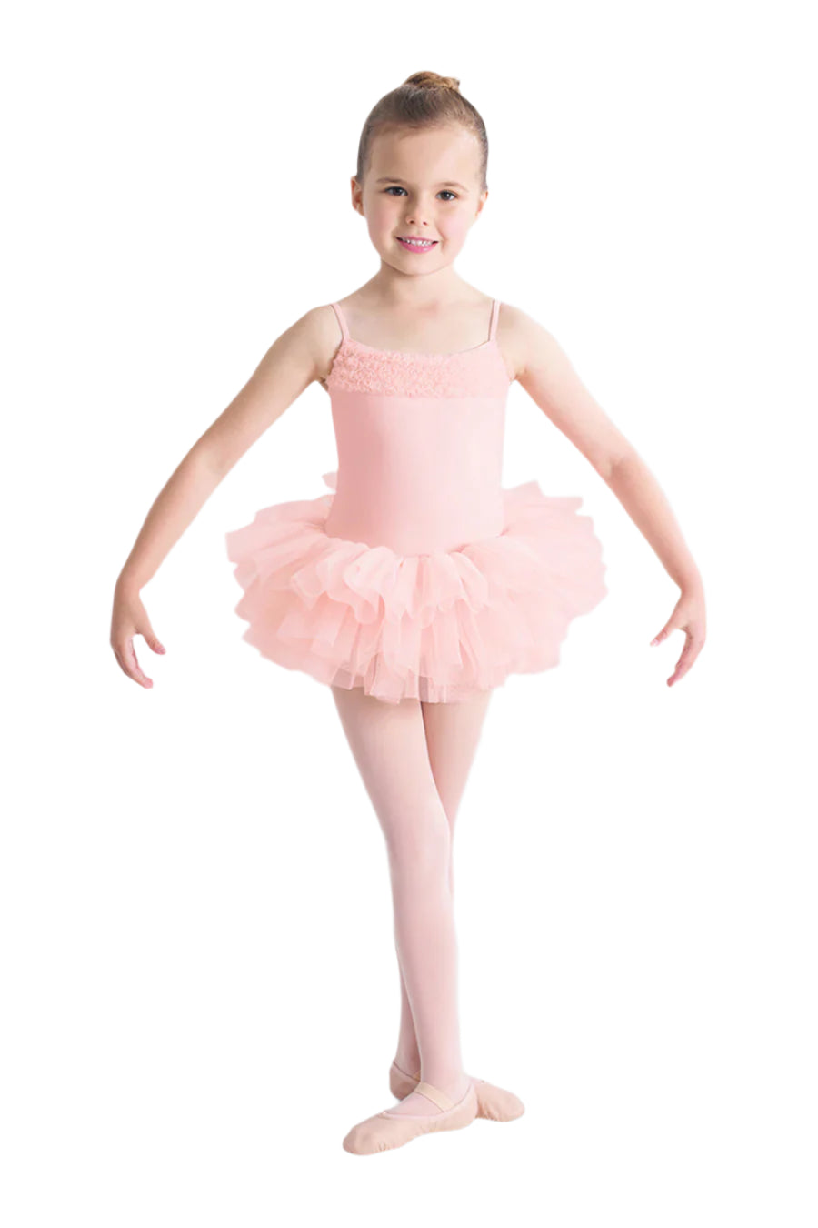 Bloch Desdemona Tutu Leotard Junior - Pink