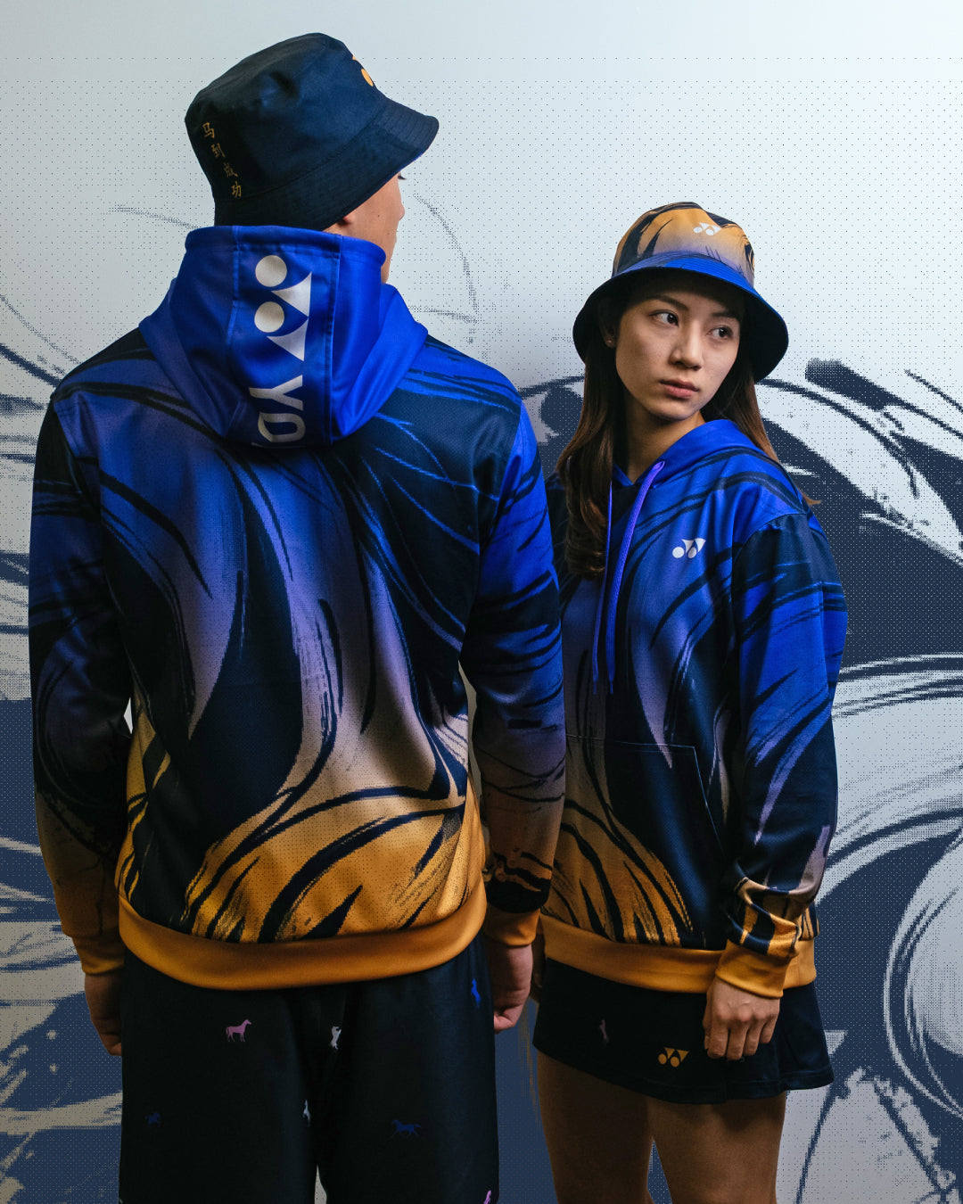 Pre-Order Yonex Legend’s Crown – Reversible Bucket Hat (Ink Blue | Celestial Purple / Pale Gold) Yonex CNY2026 Reversible Bucket Hat A Unisex Clothing Yonex