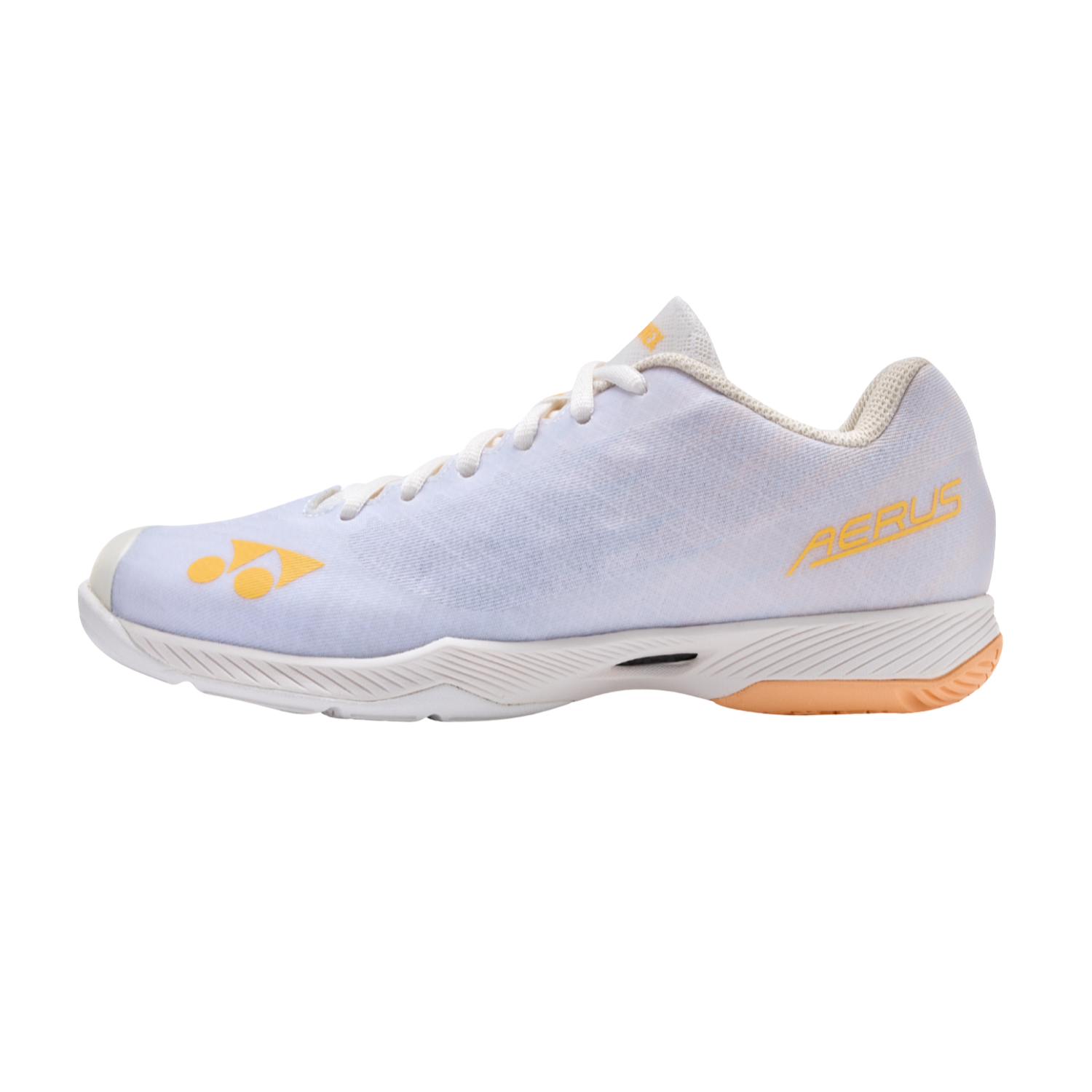 Yonex Power Cushion Aerus Z2 Badminton Shoes Women - White/Orange White Orange Badminton Shoes Yonex