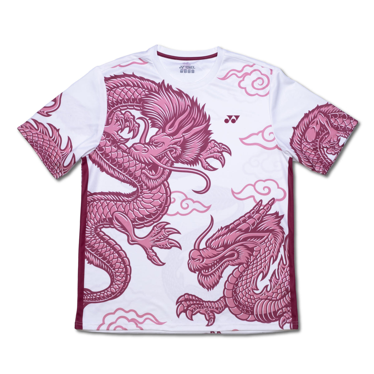 Yonex Fighting Dragons CNY2024 Training Shirt GTA Mens White