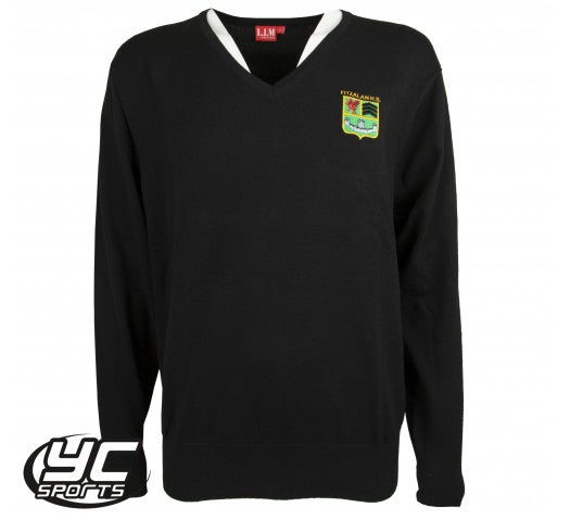Fitzalan High School Regular Fit Jumper (Black for Upper) 2021
