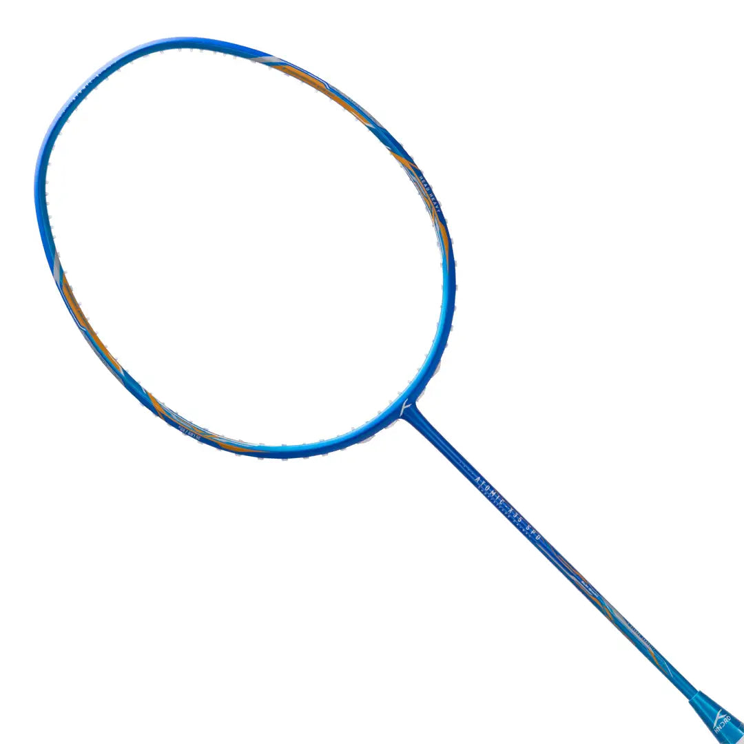 Hundred Atomic X 35 Speed Badminton Racket - Navy/Blue Badminton Rackets Hundred