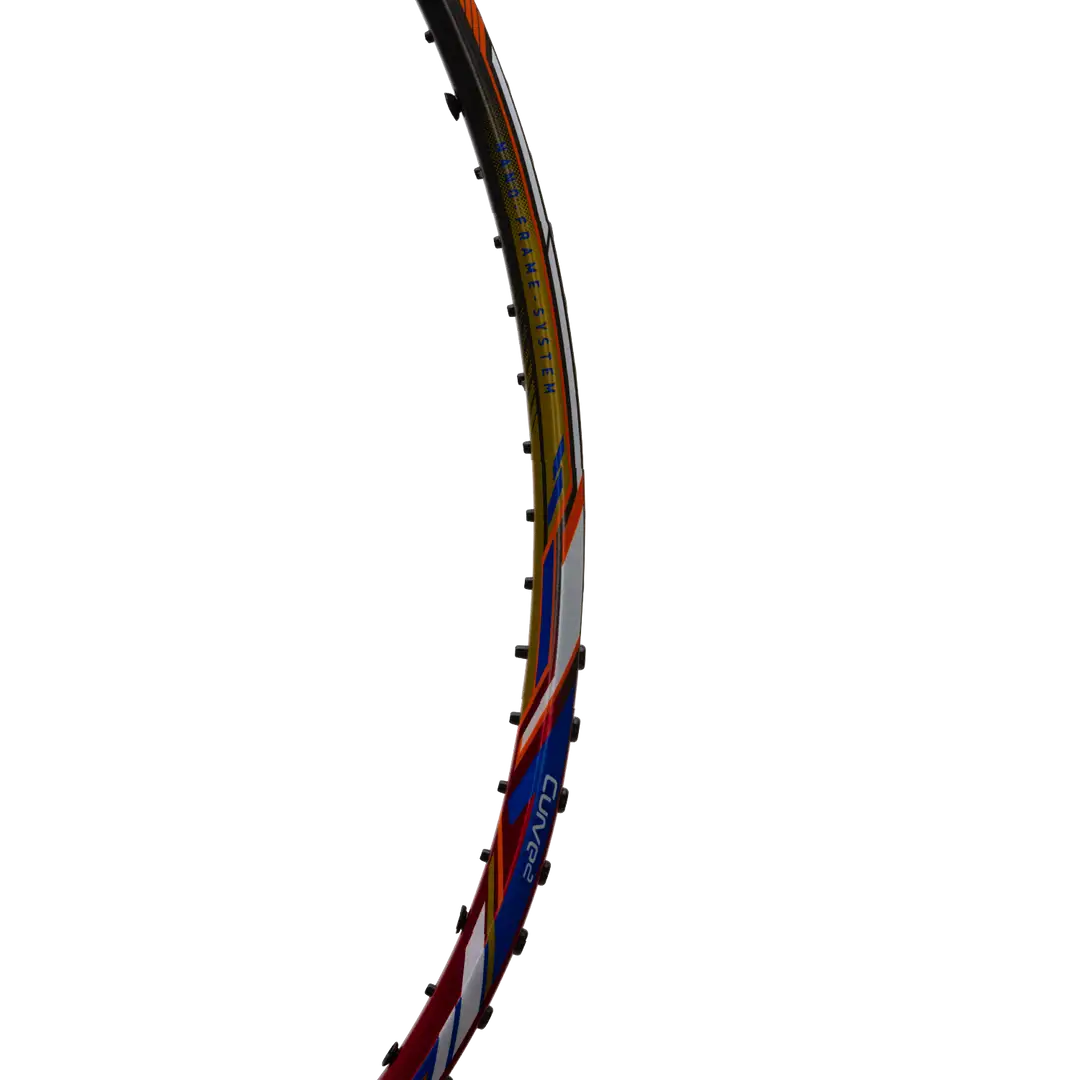 Hundred Primearmour 800 Badminton Racket - Red/Grey Badminton Rackets Hundred