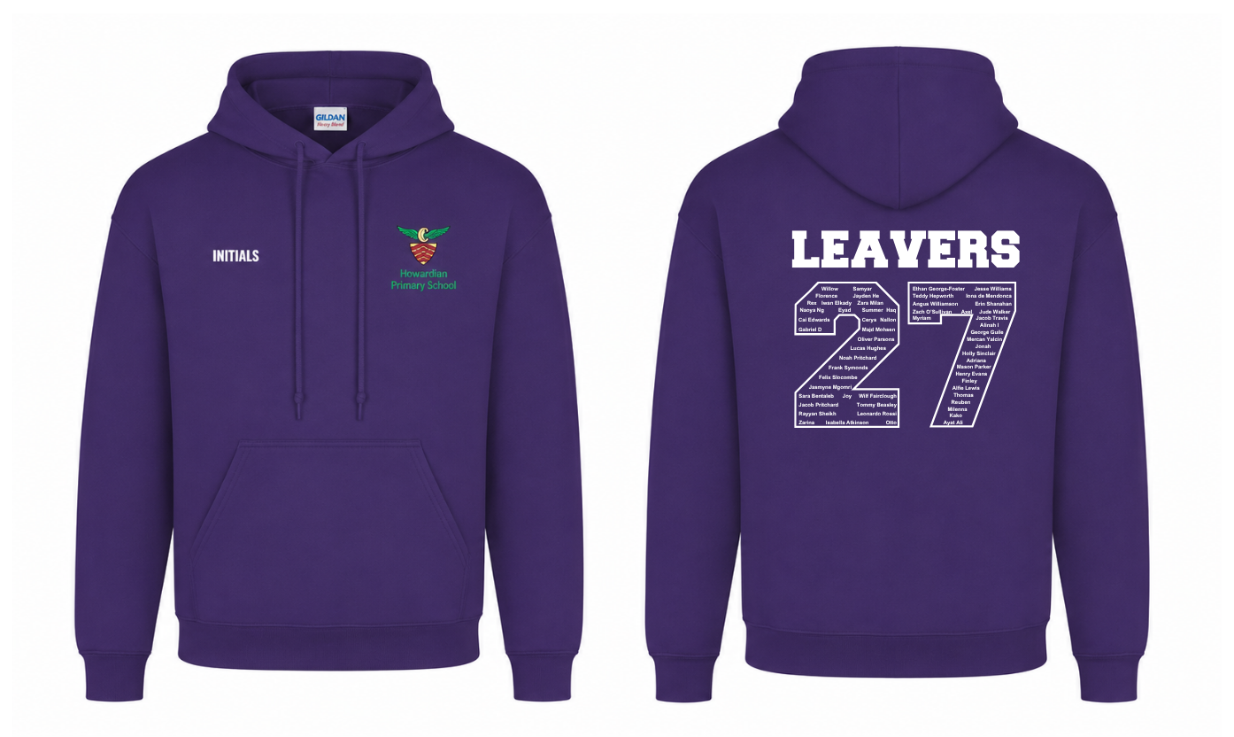 Howardian Leavers Hoodie 2027