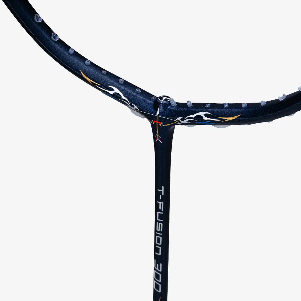 Hundred T-Fusion 300 4U Badminton Racket - Navy Badminton Rackets Hundred