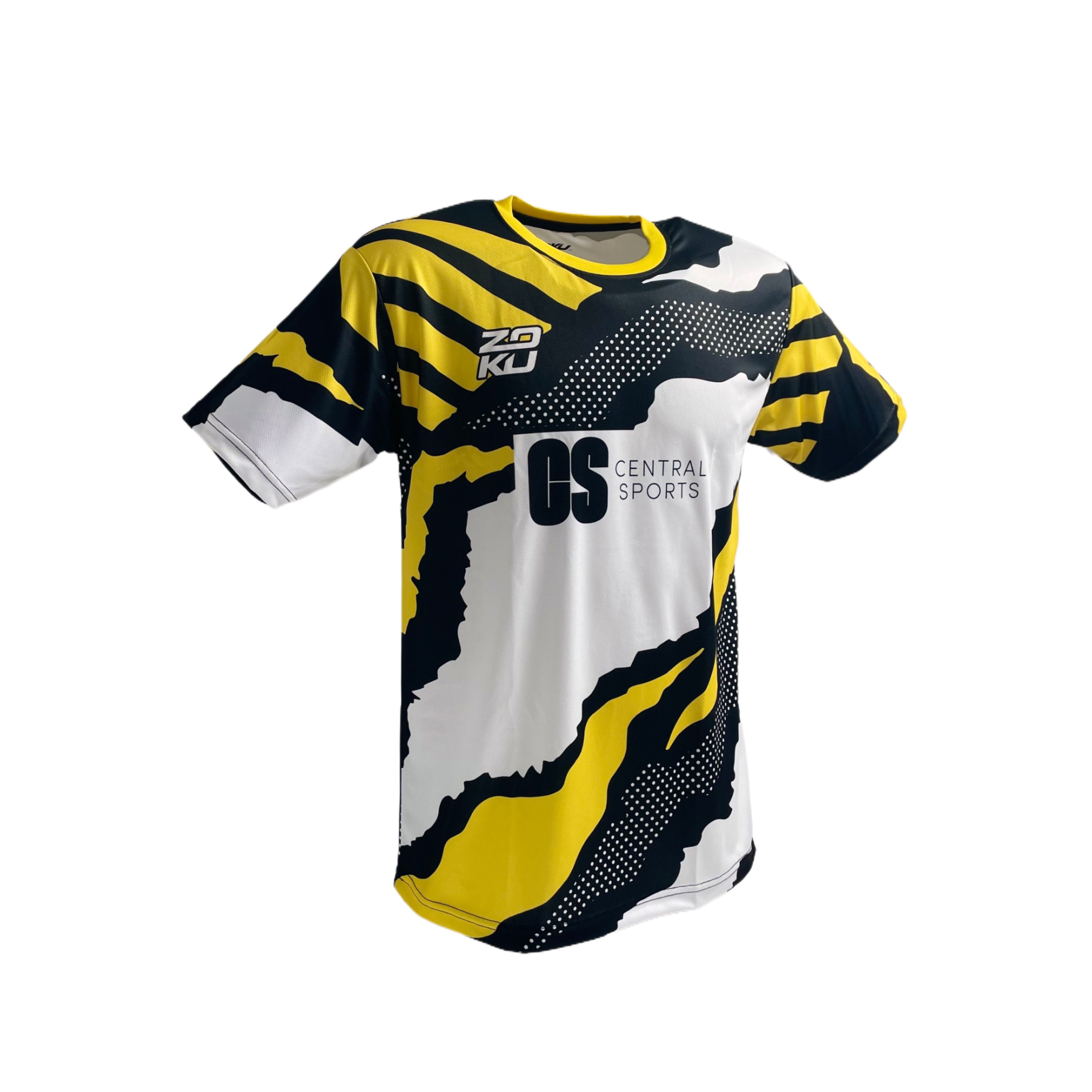 Zoku x Central Sports Zine Crew Neck T-Shirt Unisex Clearance Zoku