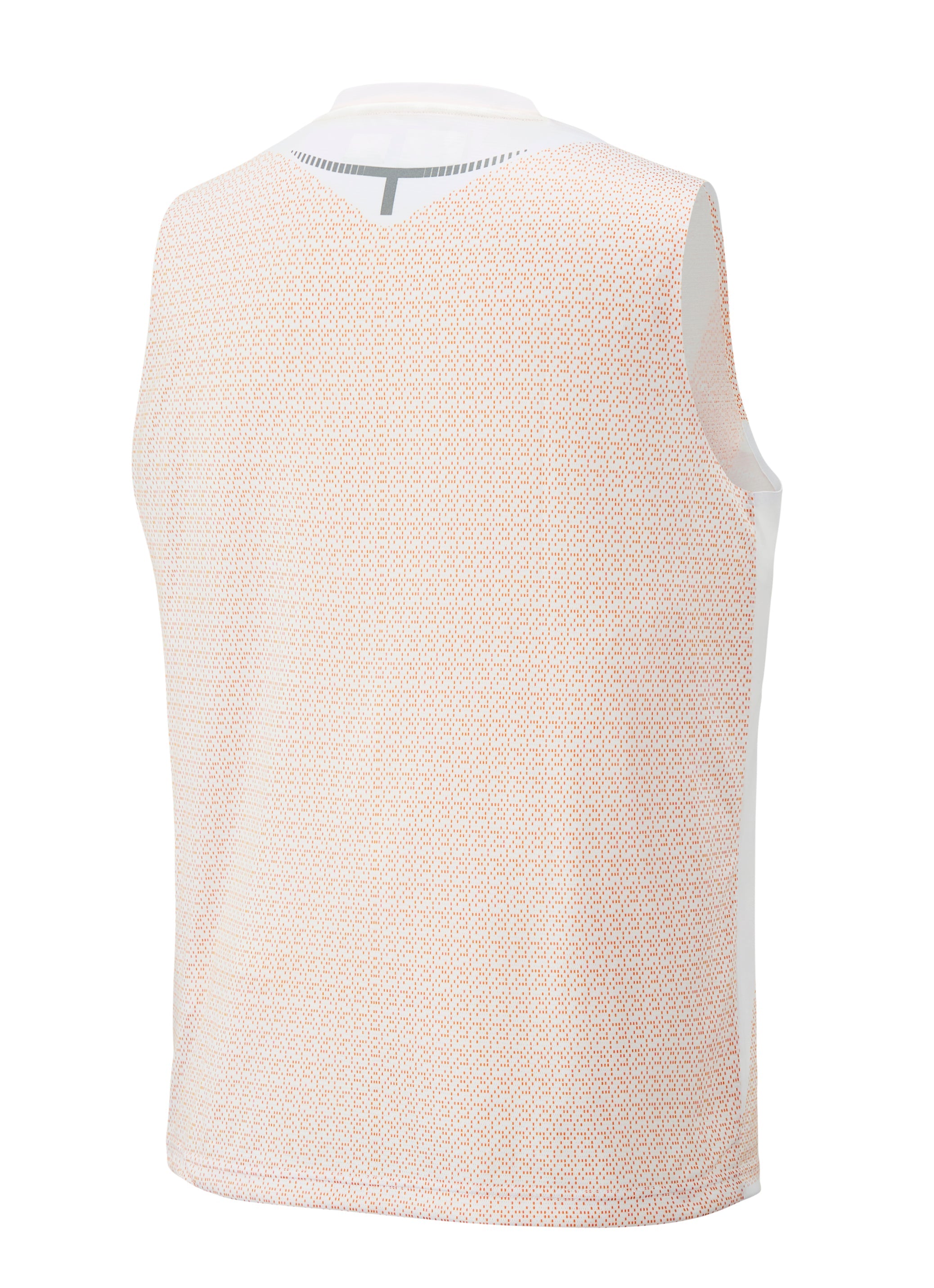 Yonex VA (10687YX) Sleeveless Top Men (Flash Orange) - VA - Viktor Axelsen Collection