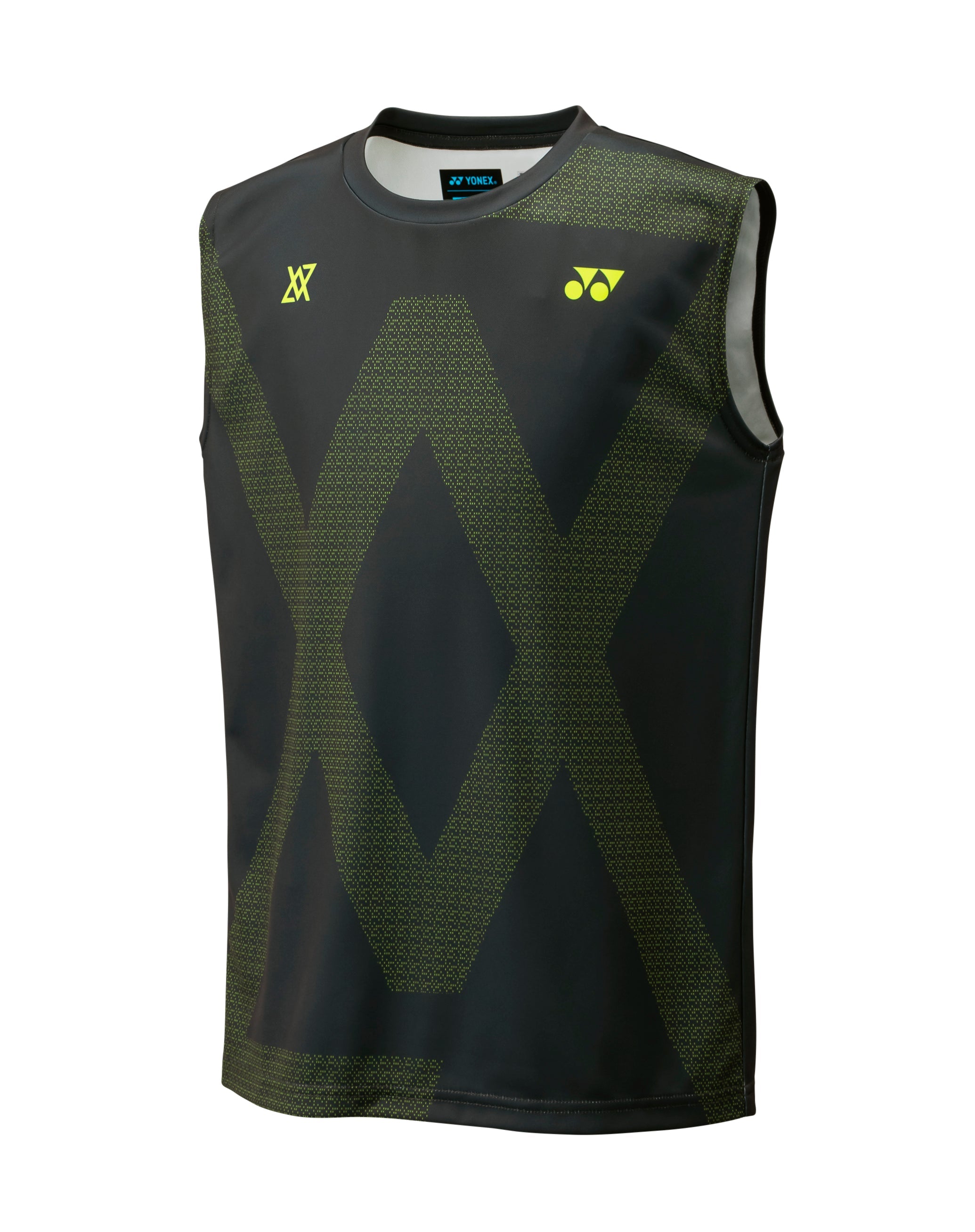 Yonex VA (10691JEX) Sleeveless Top Junior (Steel Grey) - VA - Viktor Axelsen Collection