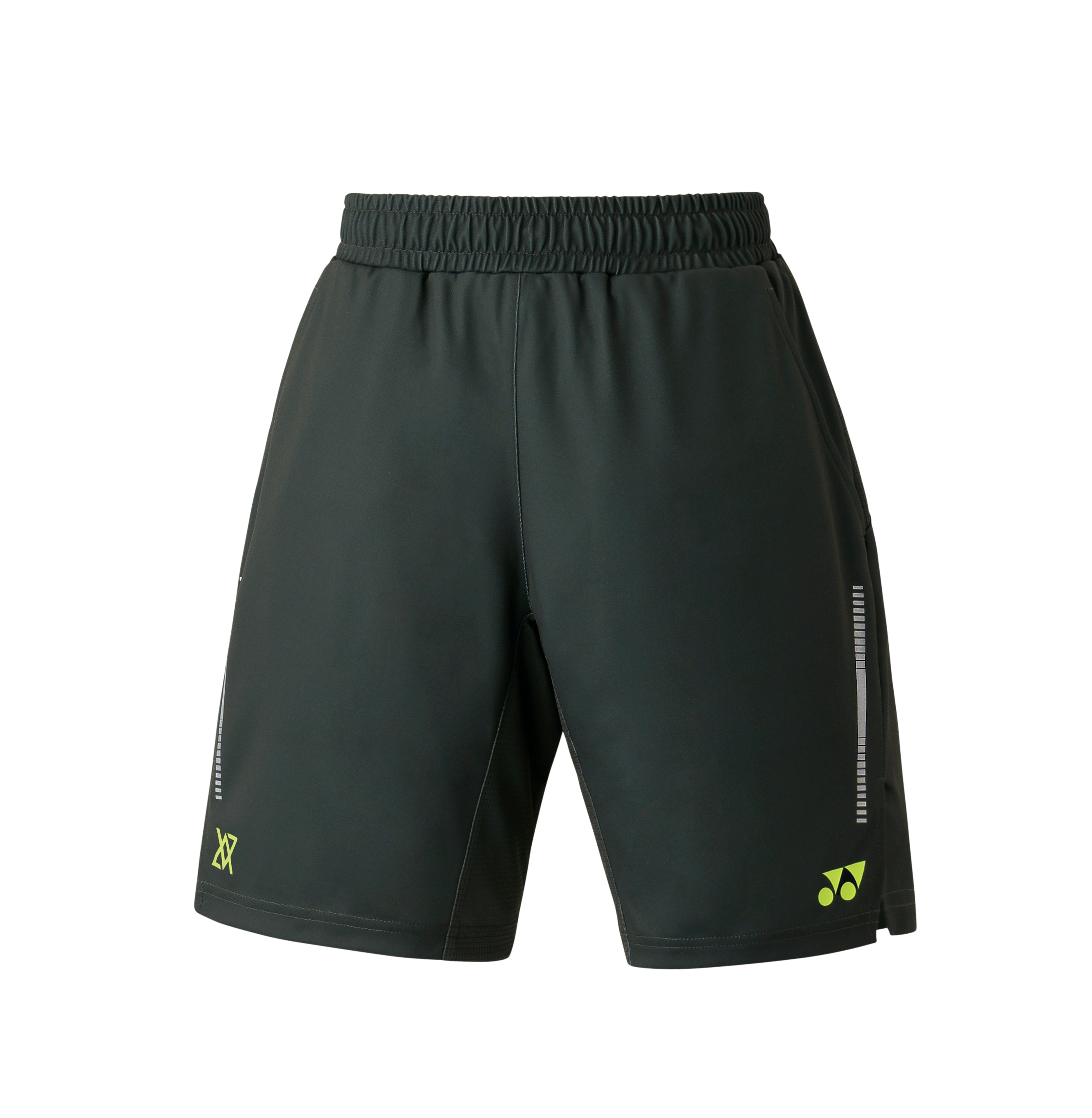 Yonex VA (15229JEX) Knit Short Junior (Steel Grey) - VA - Viktor Axelsen Collection