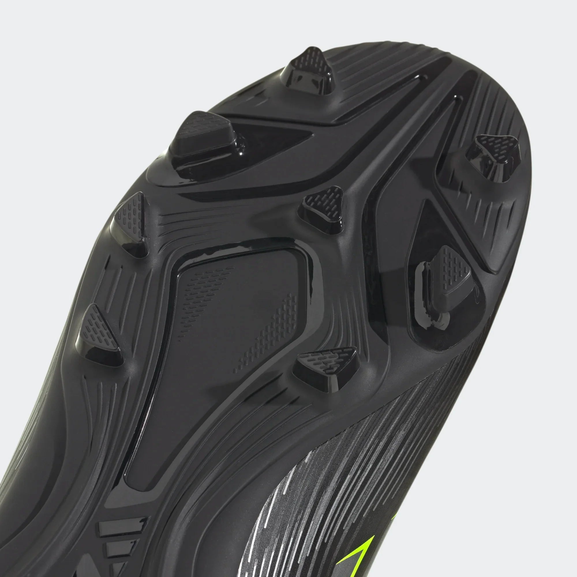 Adidas F50 Club Velcro FG/MG Football Boots Junior - Black