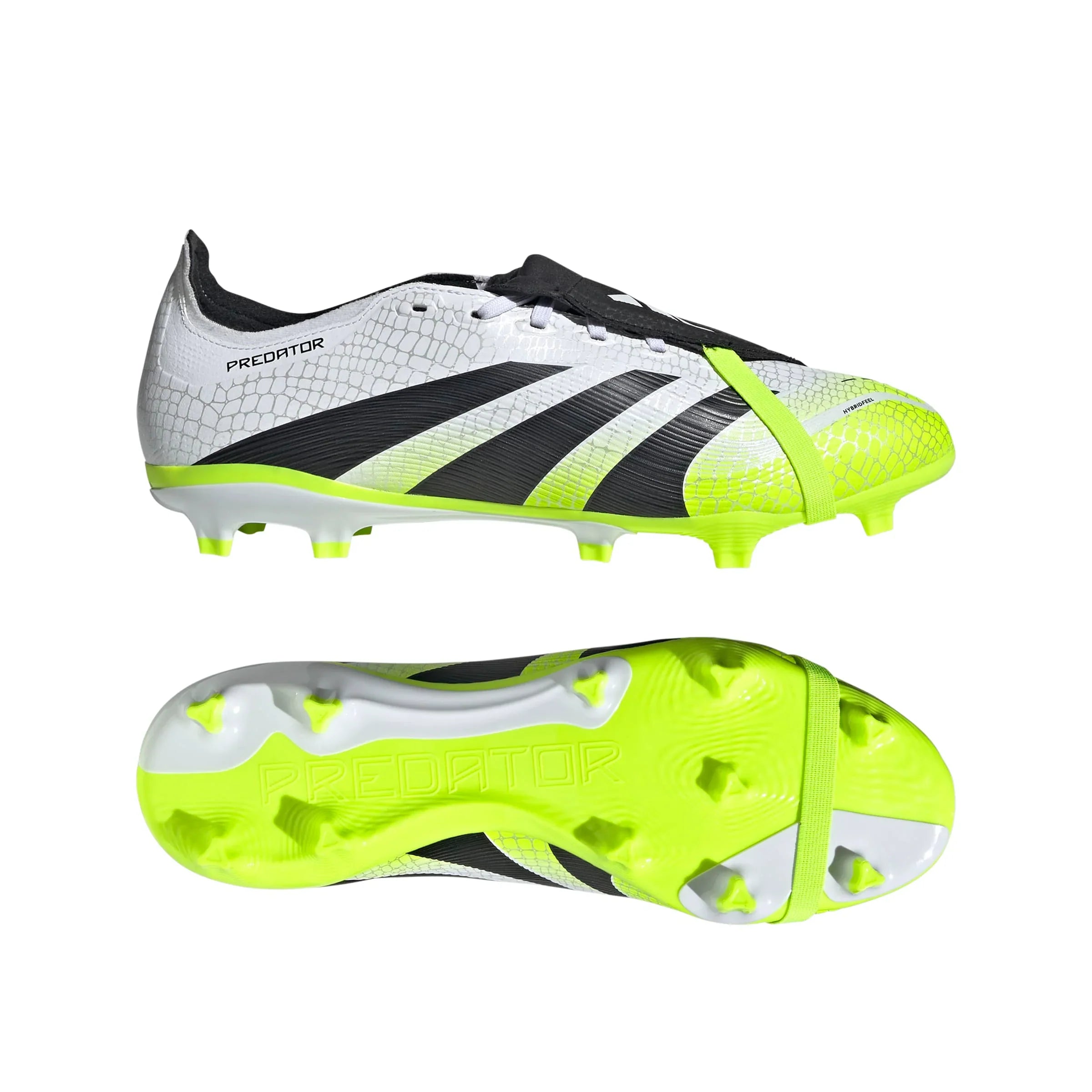 Adidas Predator League FT FG/MG Football Boots Men - White/Lemon shoes Adidas