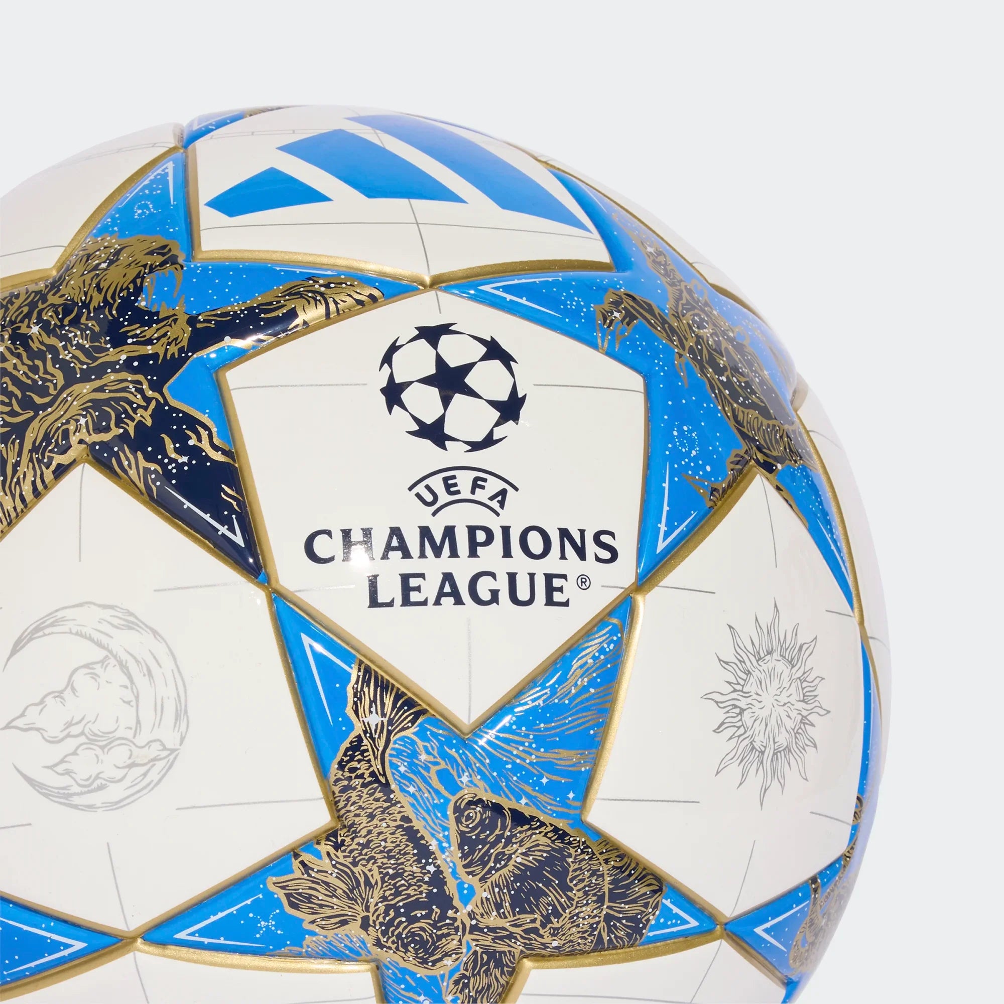 Adidas UCL League J350 Ball Junior - White