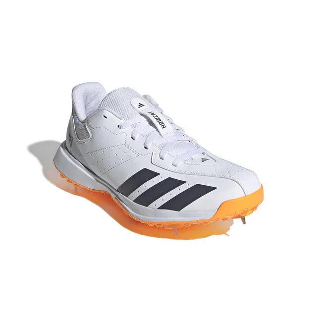 Adidas Howzat Spike 2026 Cricket Shoe - White by Adidas