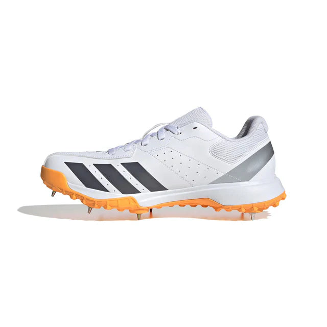 Adidas Howzat Spike 2026 Cricket Shoe - White by Adidas