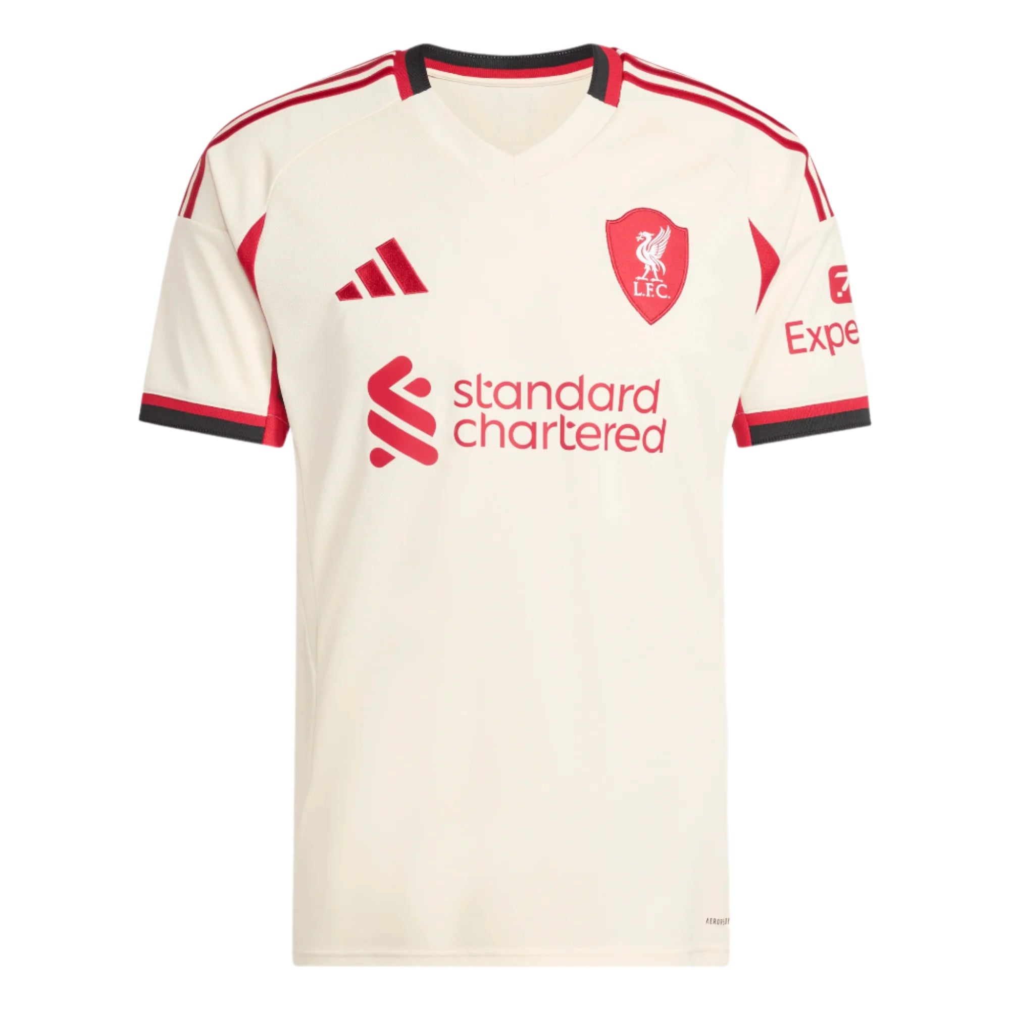 Adidas Liverpool F.C. 25/26 Away Jersey - White