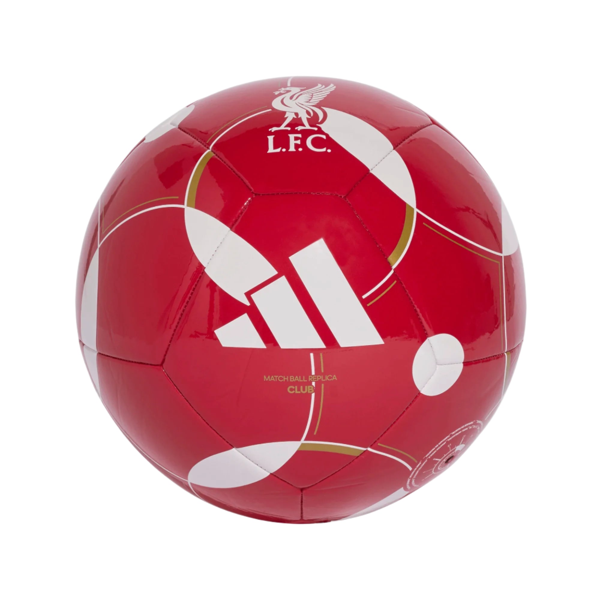 Adidas Liverpool F.C. 25/26 Home Club Ball - Red