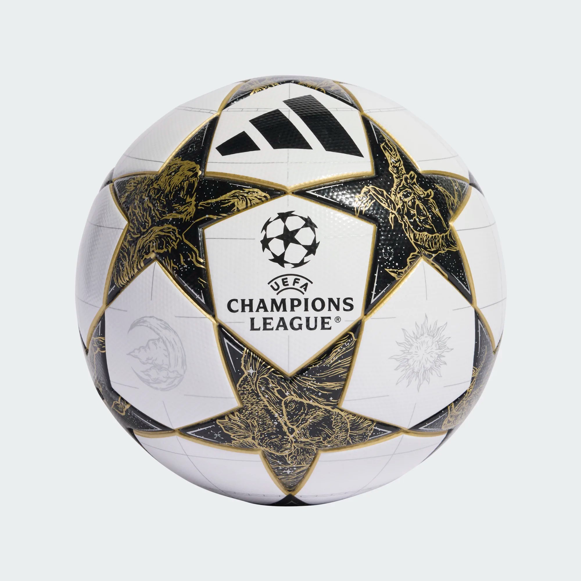 Adidas UCL League Football - White/Gold