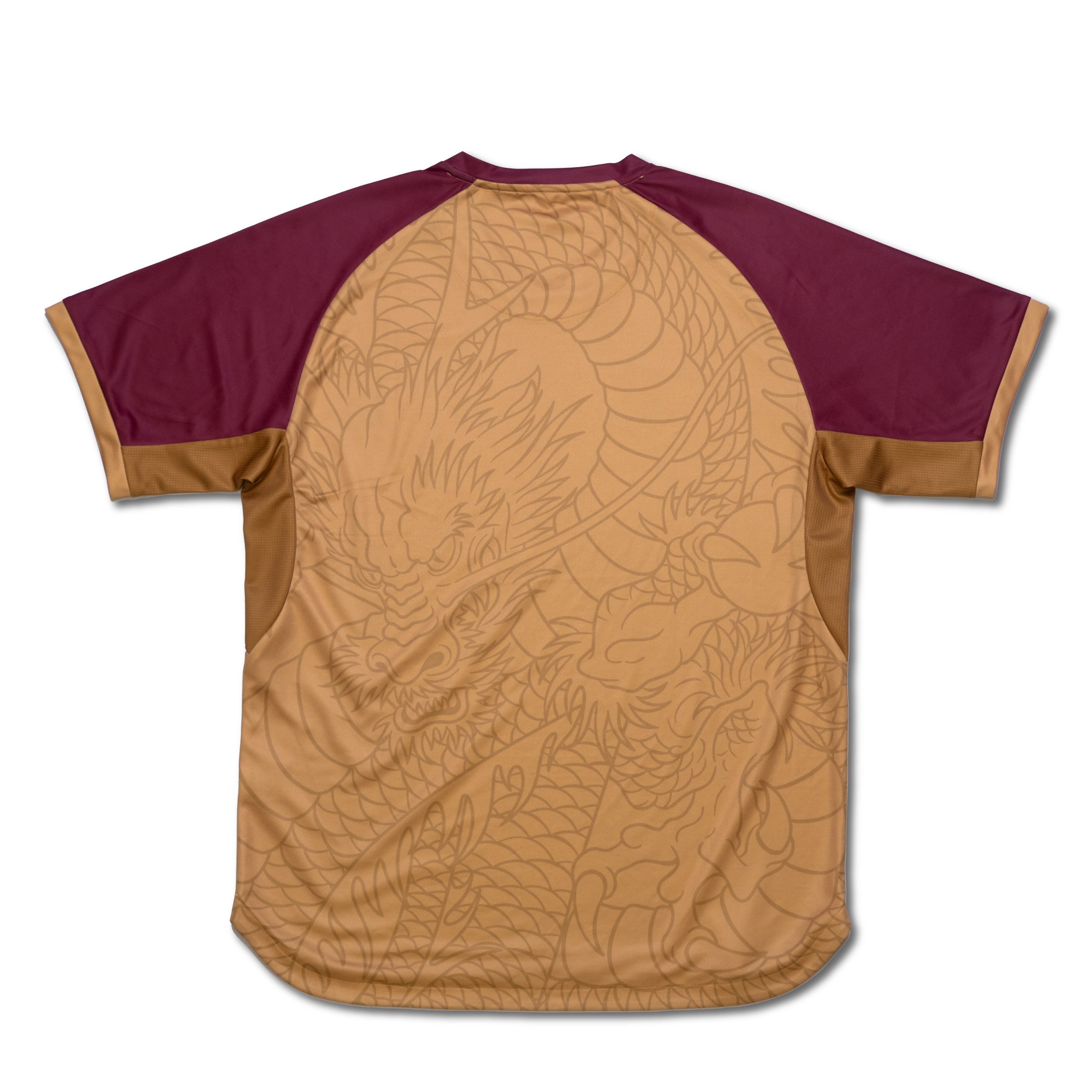 Yonex Linear Dragon CNY2024 Tournament Shirt GTB Mens Gold