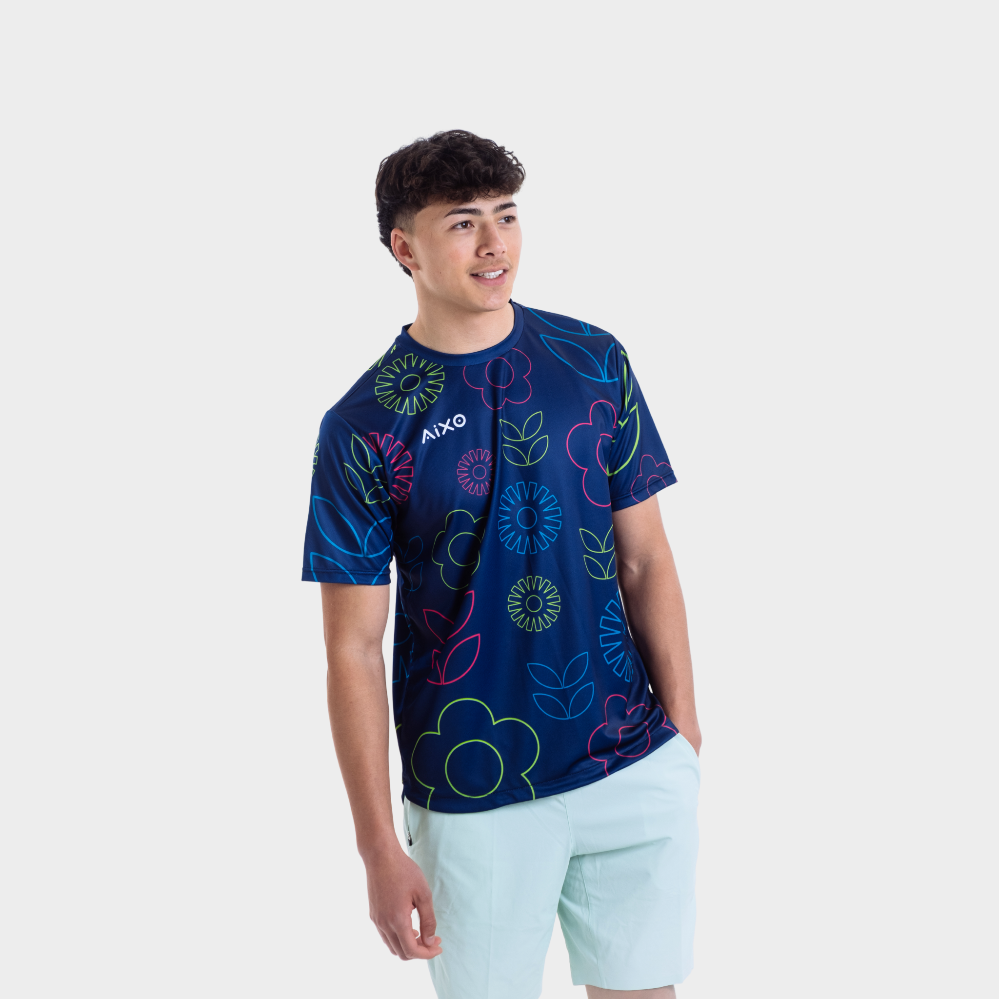 Aixo Spring Mens T Shirt Ivory