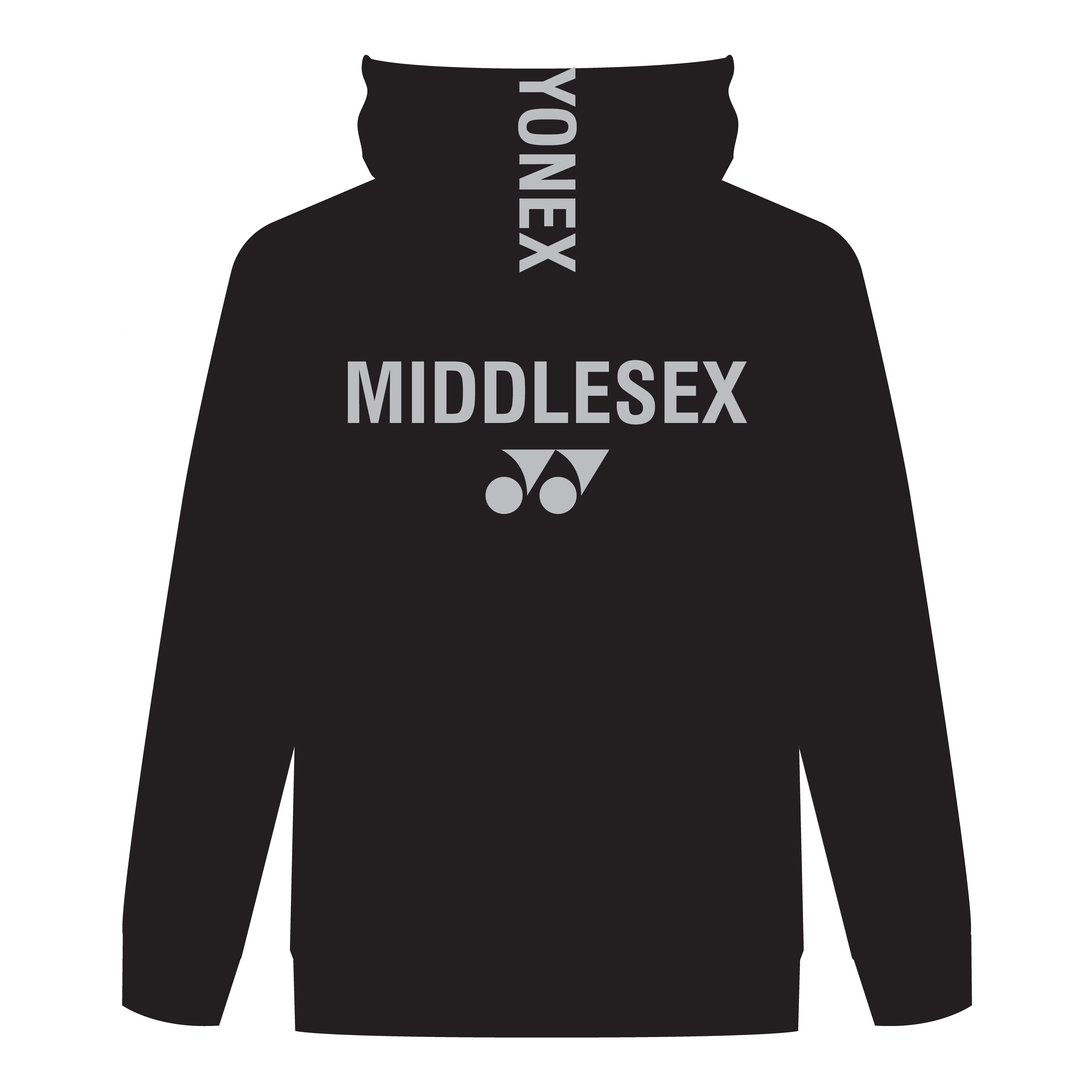 Middlesex YHD8000J Junior Hoodie BLACK