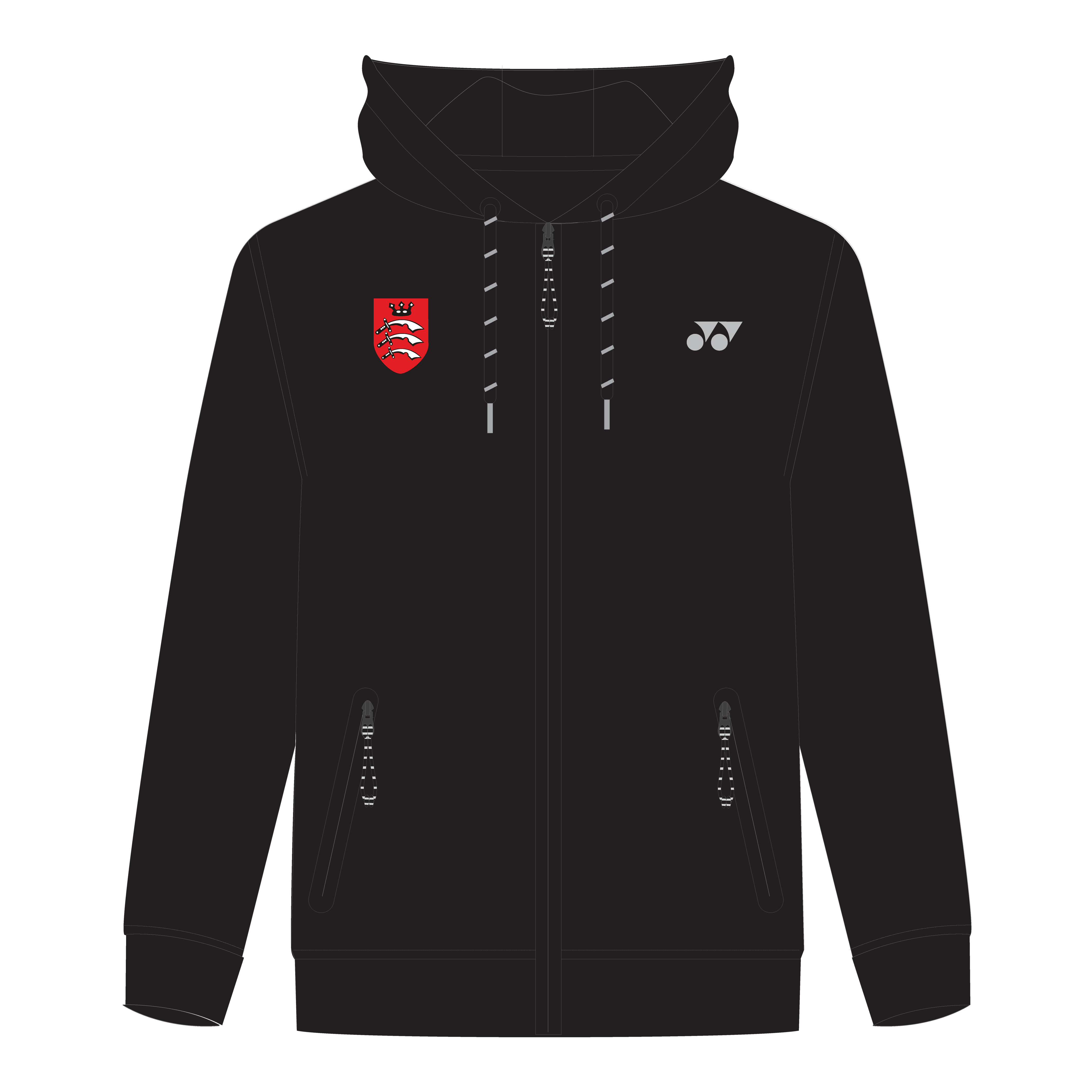 Middlesex YHD8000J Junior Hoodie BLACK