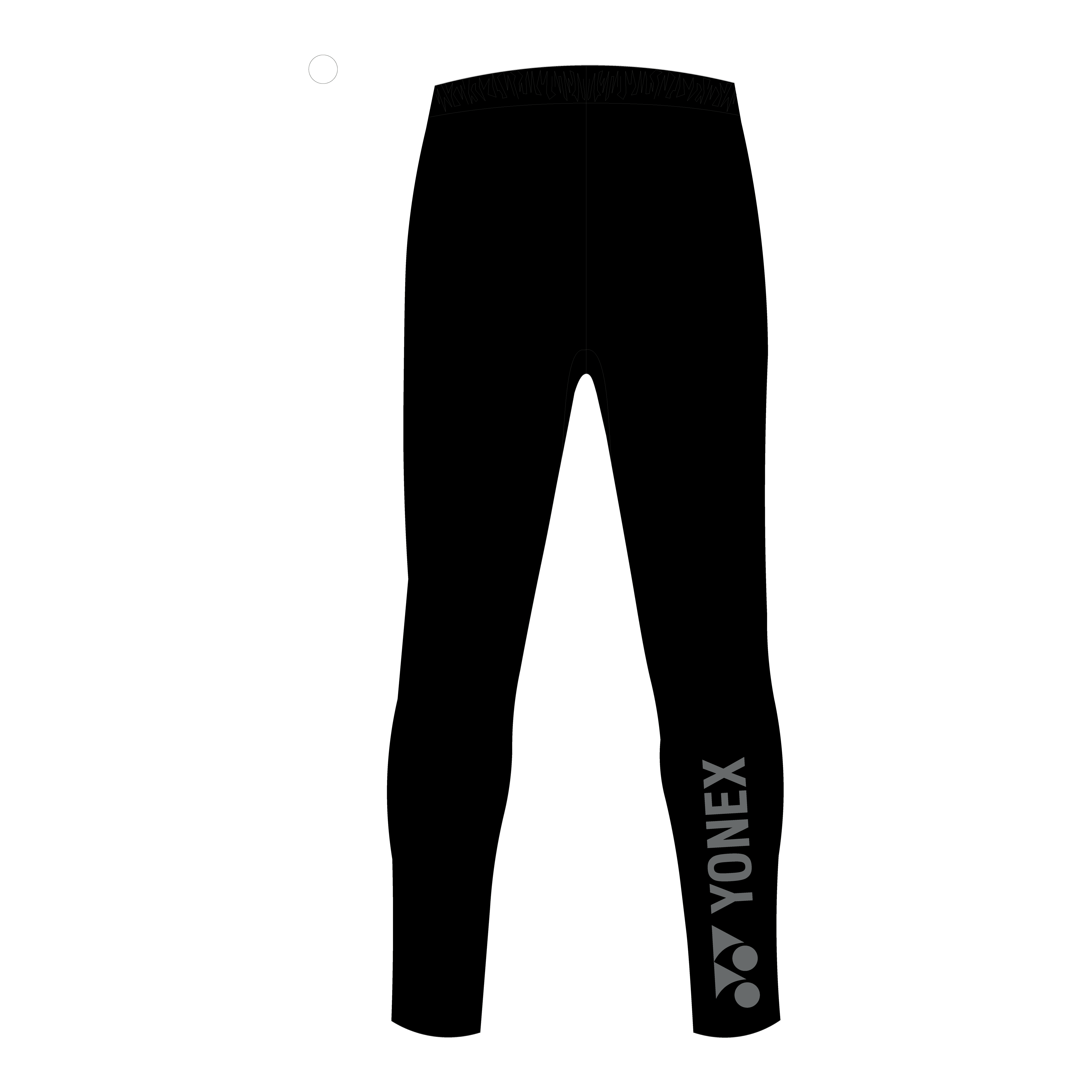 Middlesex YTP323J Junior Trackpant Slim Fit BLACK