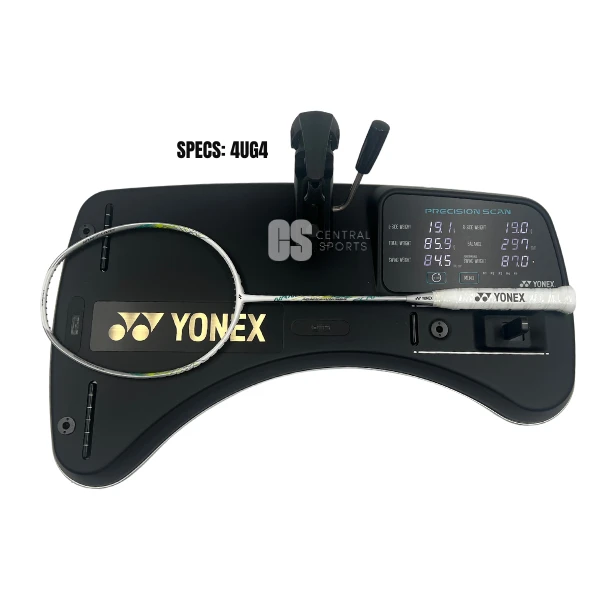 Yonex Nanoflare 555 Badminton Racket - Matte White Badminton Rackets Yonex