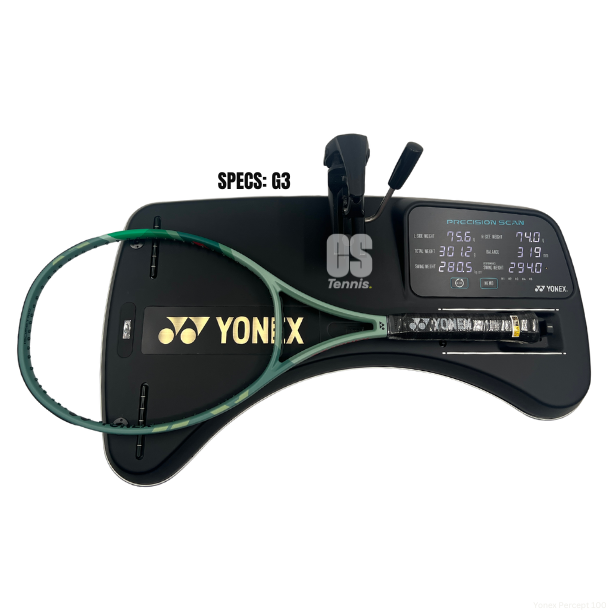 Yonex Percept 100 Free Restring Tennis Racket 300g - Unstrung - Olive Green Tennis Rackets Yonex