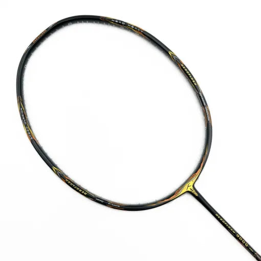 Hundred Aeroflash 9000 Pro 3U Badminton Racket - Charcoal/Black/Gold