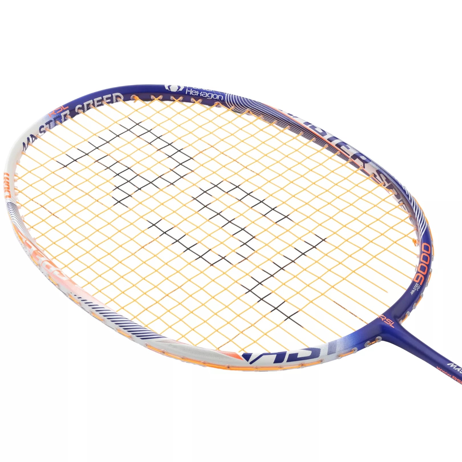 RSL Master Speed 9000 V2 Badminton Racket - White