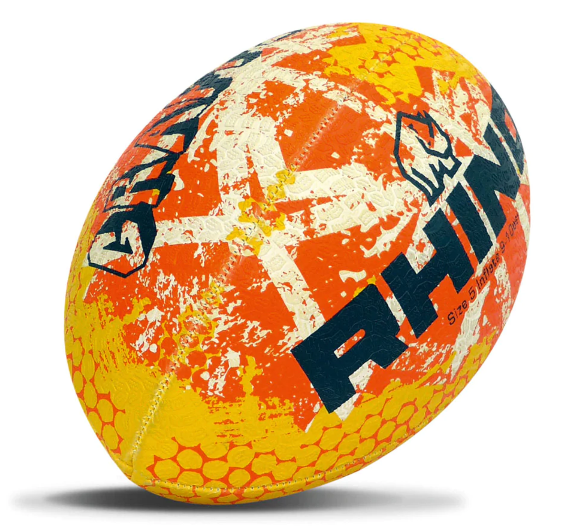 Rhino Graffiti Rugby Ball