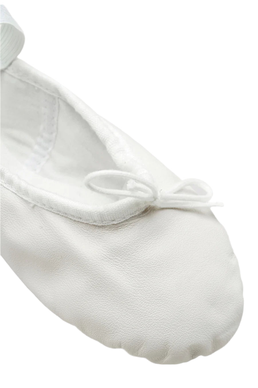 Bloch Arise Leather Ballet Shoes Junior C-Width - White