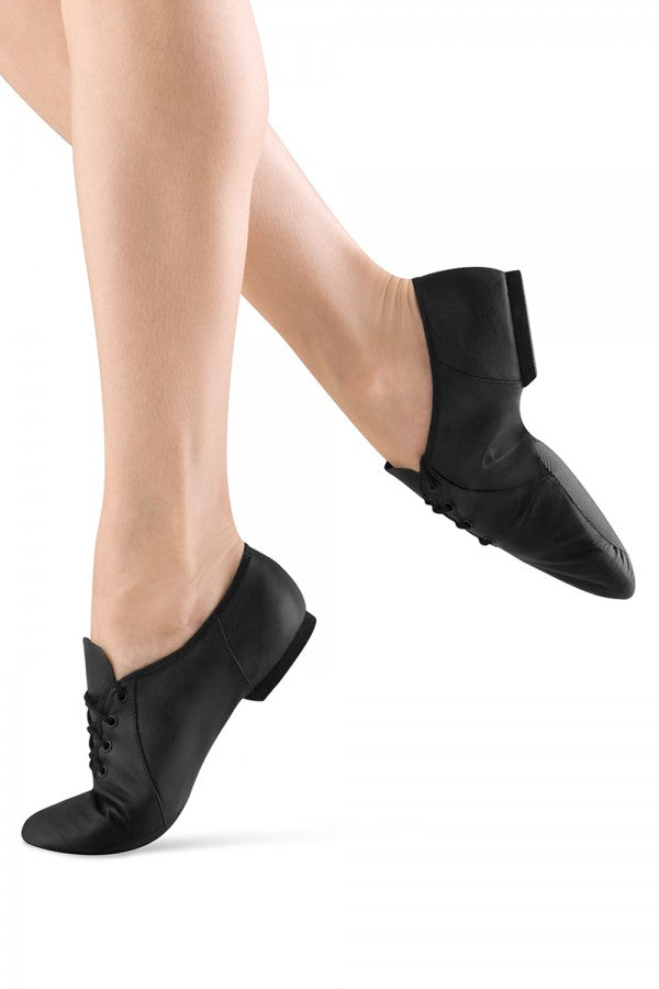 Bloch Jazzsoft Leather Shoes Junior - Black