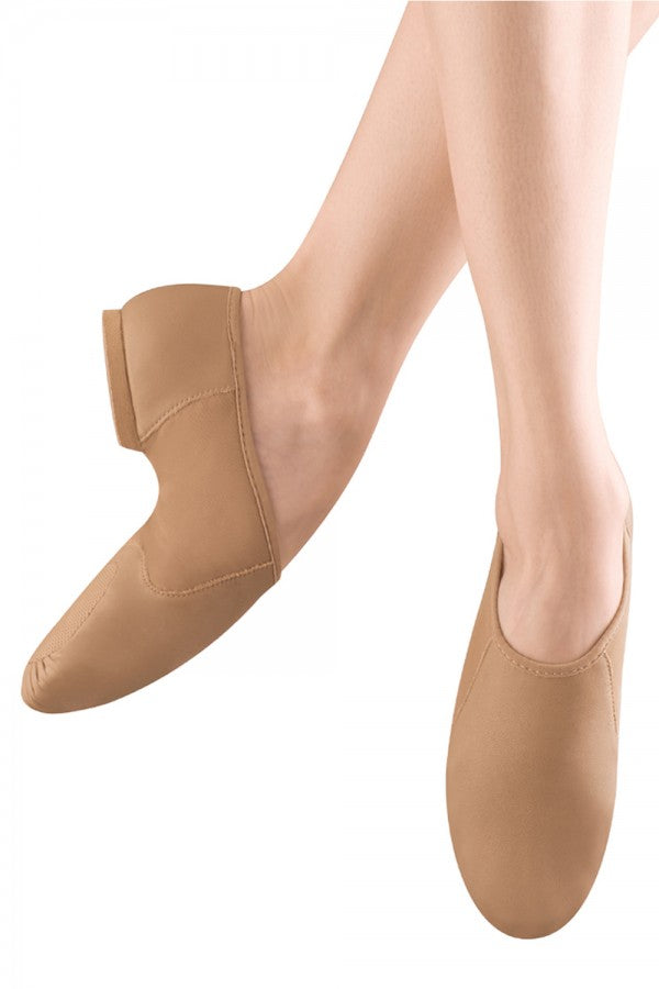 Bloch Neo Flex Slip On Jazz Shoe Junior - Beige