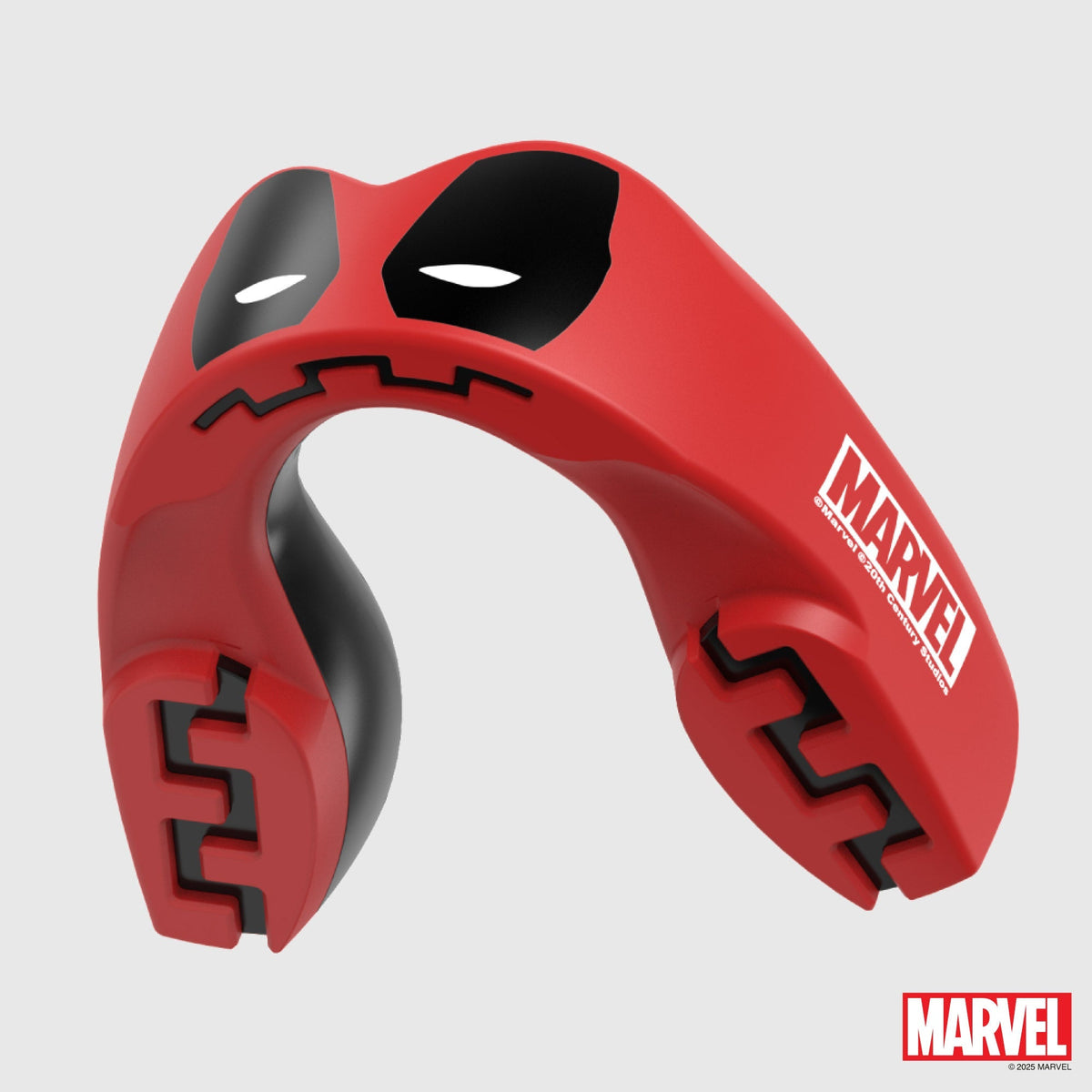 SafeJawz Marvel Deadpool Mouthguard Adults - Red Mouthguards SafeJawz