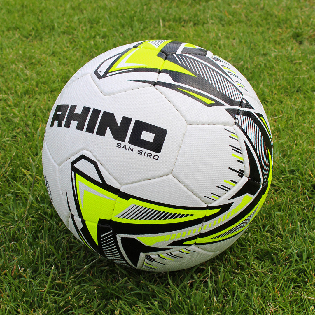 Rhino San Siro Football - White/Yellow Accessories Rhino