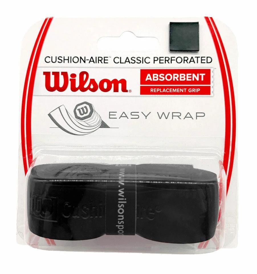 Wilson Cushion Aire Classic Perforated Grip (Single) Black Accessories Wilson