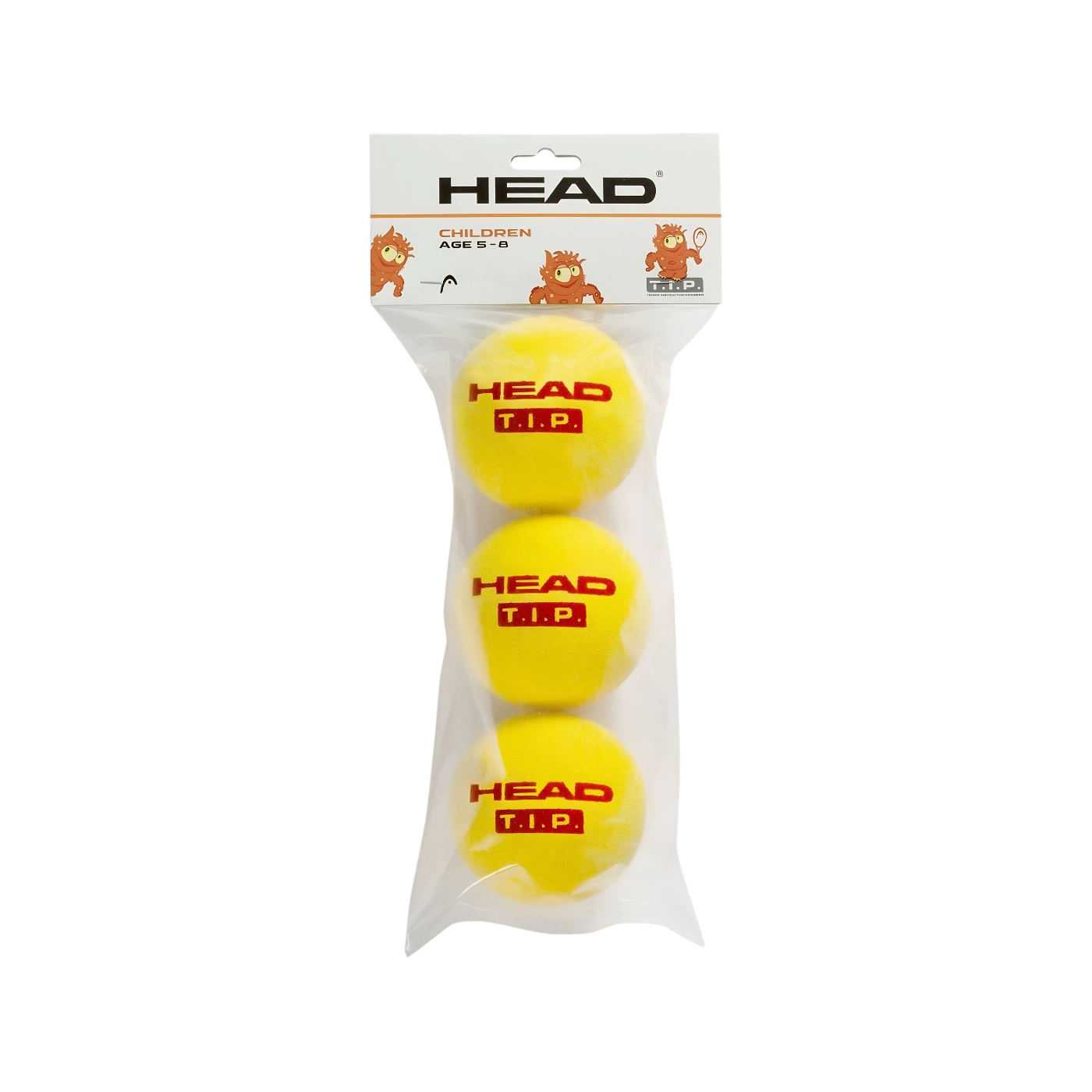 Head T.I.P Red Foam Tennis Ball (3 ball pack) Yellow One Size Tennis Balls Head