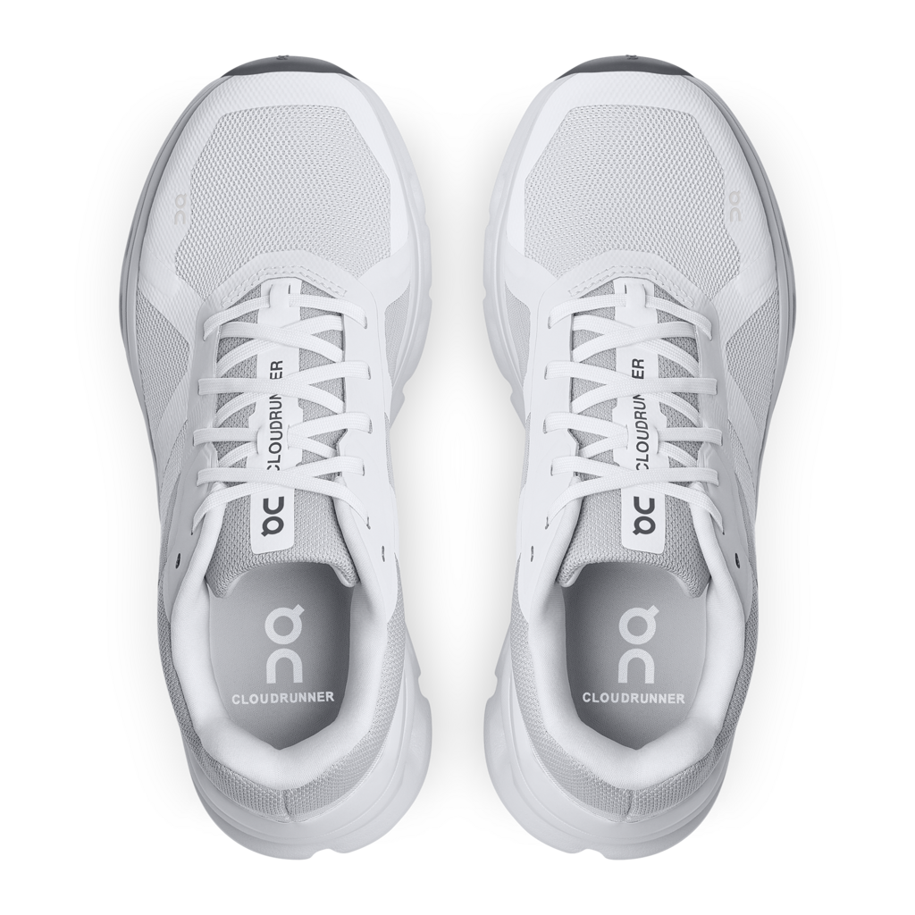 On Cloudrunner 2 Running Shoe Men - Frost/white