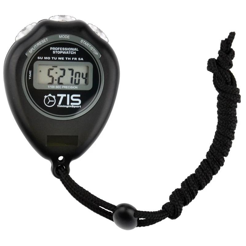 Tis Pro 018 Stopwatch Black BLACK OS Exercise & Fitness Tis