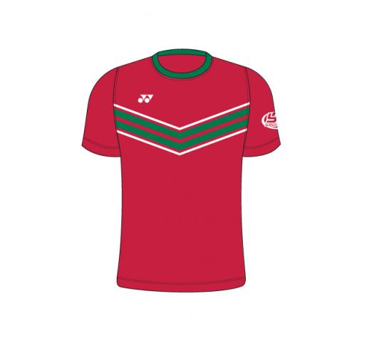 Badminton Wales Training Kit T010 Chevron Tshirt M