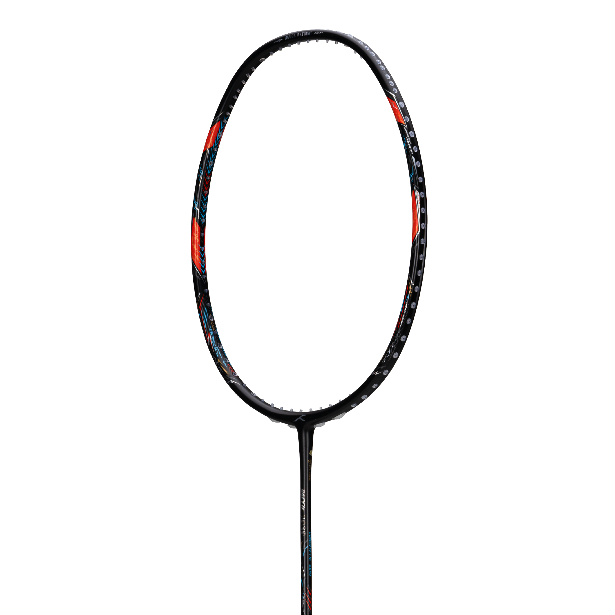 Hundred Battle 1000 Badminton Racket - Black