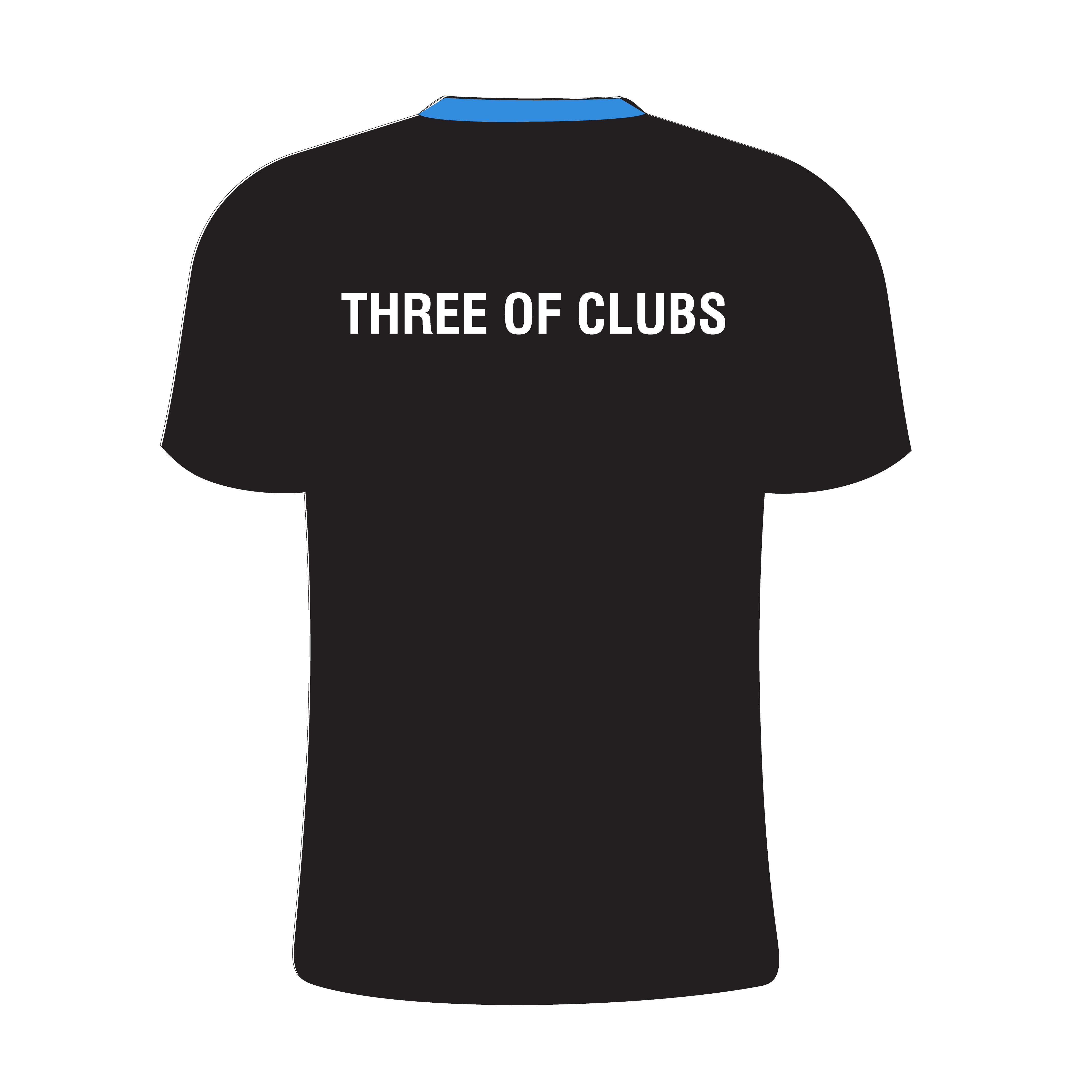 Three of Clubs T004 JC Beast C Neck T-Shirt Junior
