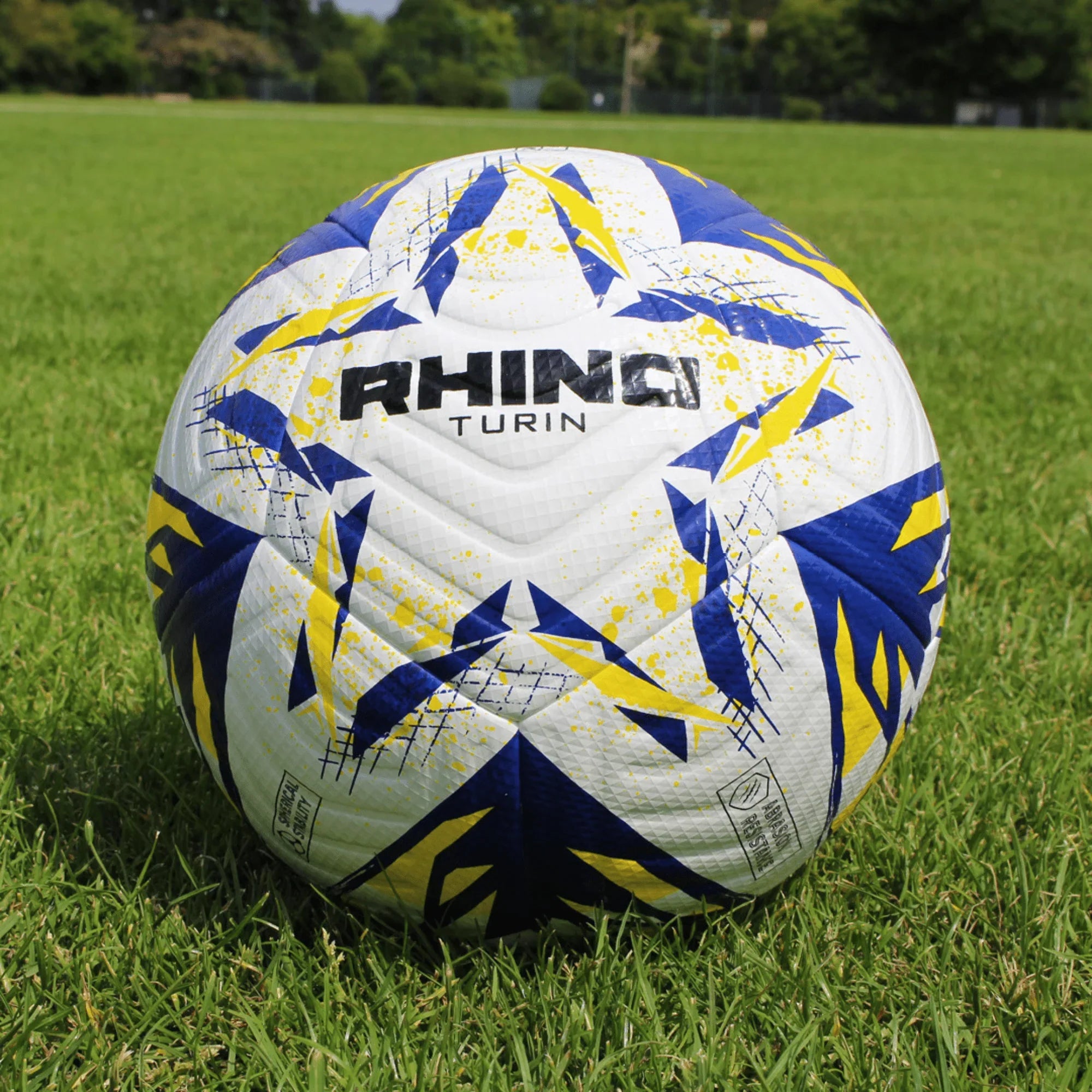 Rhino Turin Football - White/Blue/Yellow Accessories Rhino