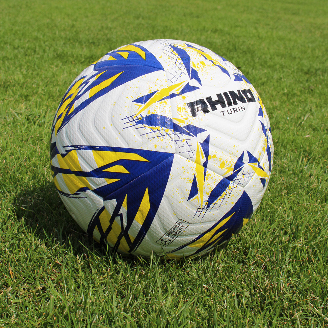 Rhino Turin Football - White/Blue/Yellow Accessories Rhino